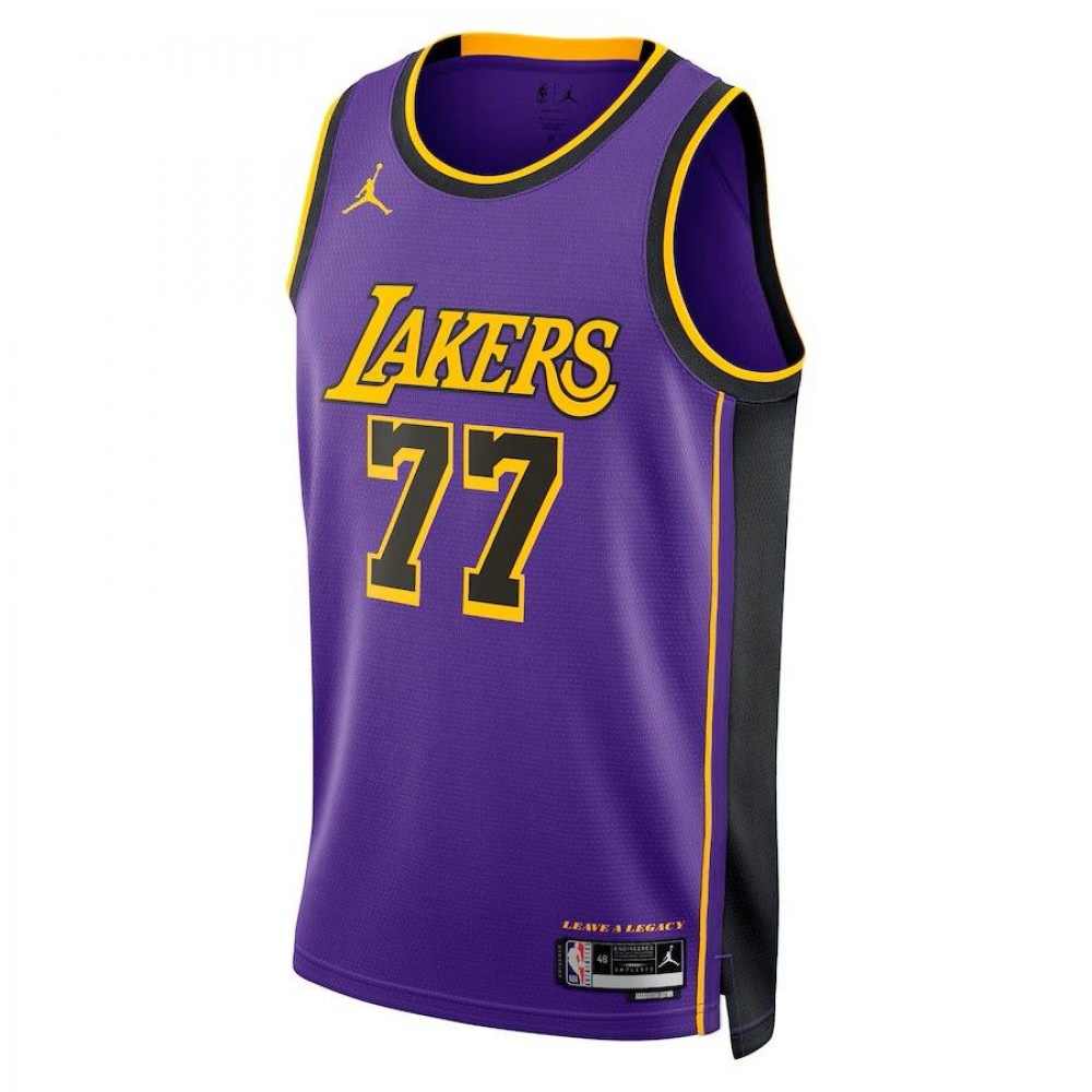 Los Angeles Lakers Unisex Jordan Brand Statement Edition Swingman Jersey - Purple - Luka Dončić-Pro Kit Vault | Brand New 26/27 Sports Jerseys